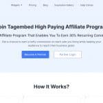 Tagembed SaaS Affiliate Program Review: 30% Recurring Commission