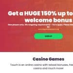 Touch Casino Affiliates Program Review: 25% - 45% Recurring revenue share