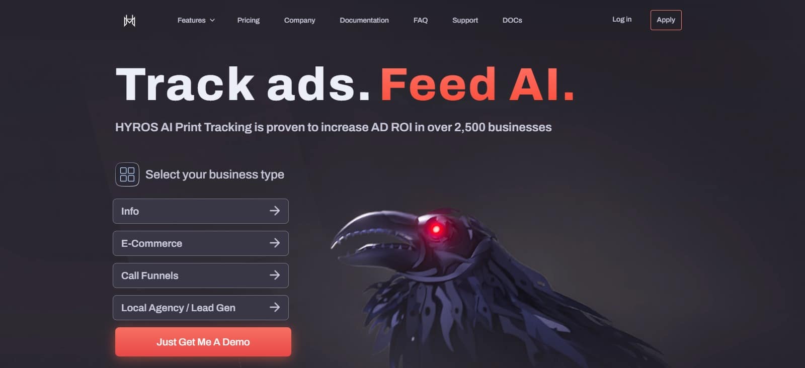 Hyros Affiliate Program Review: 30% recurring Revenue Share For a year