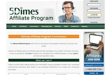 5Dimes Affiliate Program Review : 20% Recurring Revenue Share