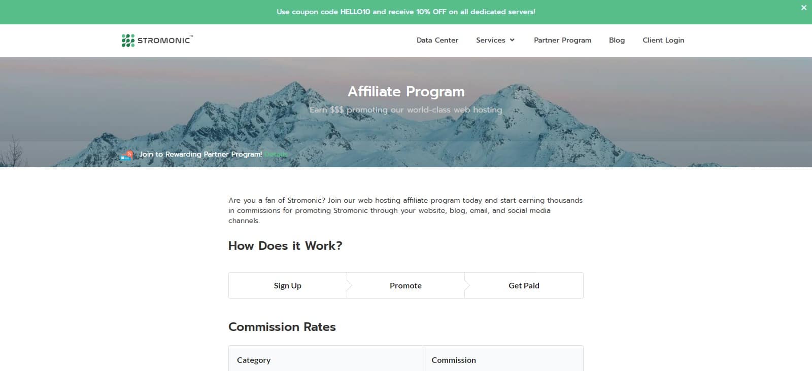 Stromonic Affiliate Program Review: $60 - $180 Per Sale