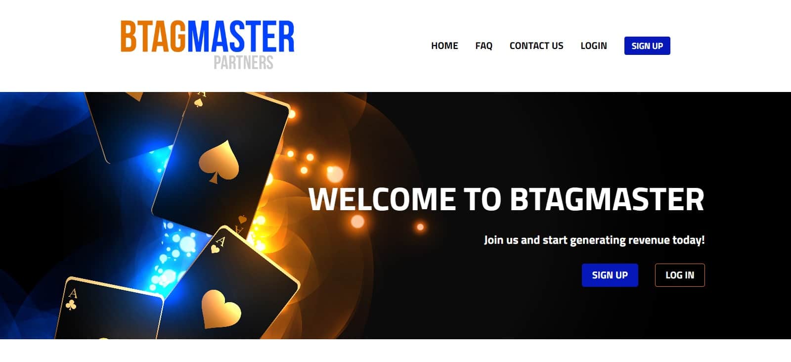 BtagMaster Partners Affiliate Program Review : 25% - 50% Recurring revenue share
