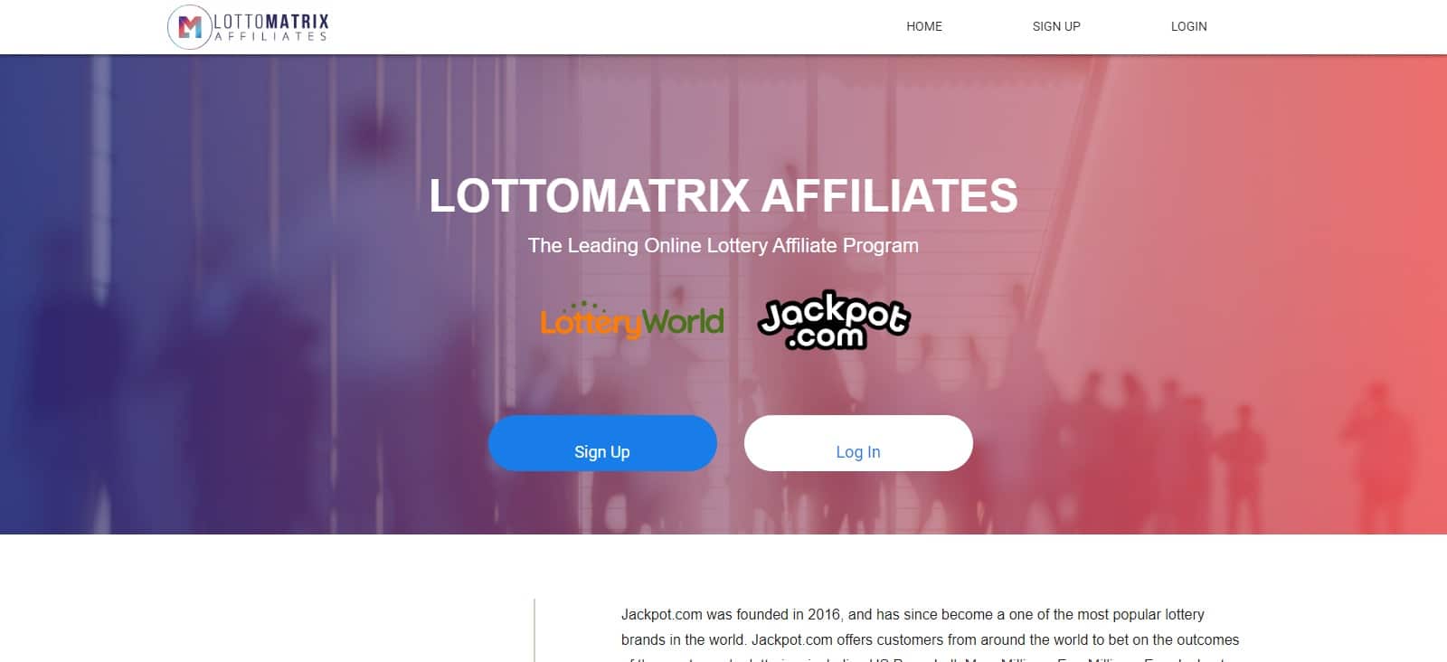 Lottomatrix Affiliate Program Review: Earn Up To 30%-45% For casino
