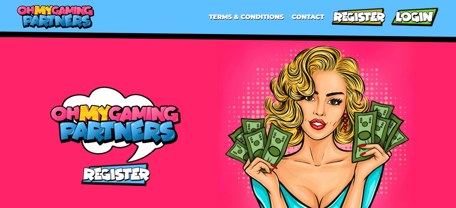 Oh My Gaming Partners Affiliate Program Review: Flexible commission plans