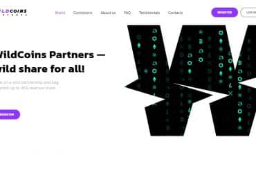 WildCoins Partners Affiliate Program Review: 25% - 45% Recurring Revenue share
