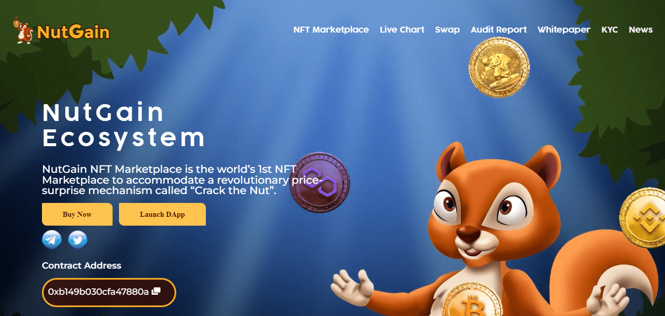NUTGAIN Coin Review : Is It Good Or Bad Coin Read Our Article