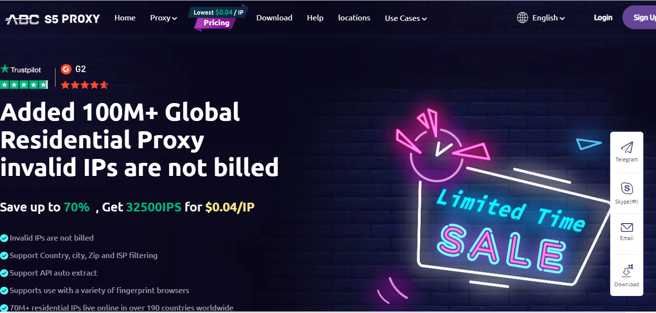 What is ABC S5 Proxy Affiliate Program ?