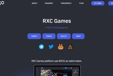RXCGames (RXCG) Coin Review : Is It Good Or Bad Coin Read Our Article