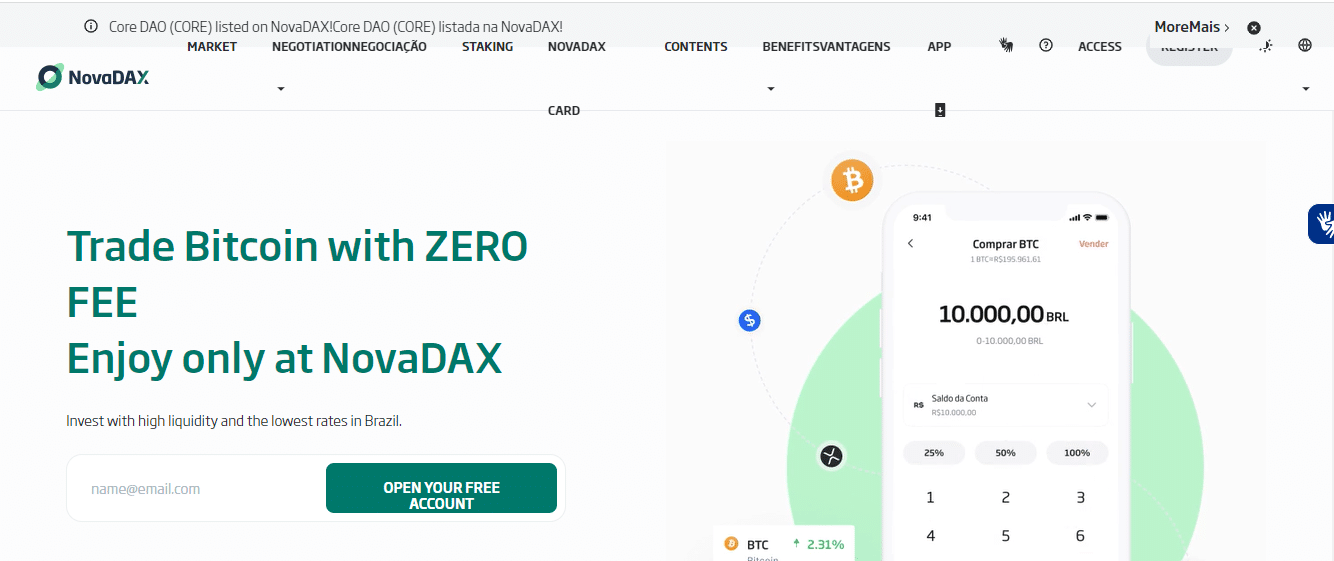 NovaDAX Cryptocurrency Exchange Review : Pros & Cons