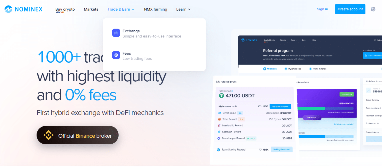 Nominex Cryptocurrency Exchange Review : Pros & Cons