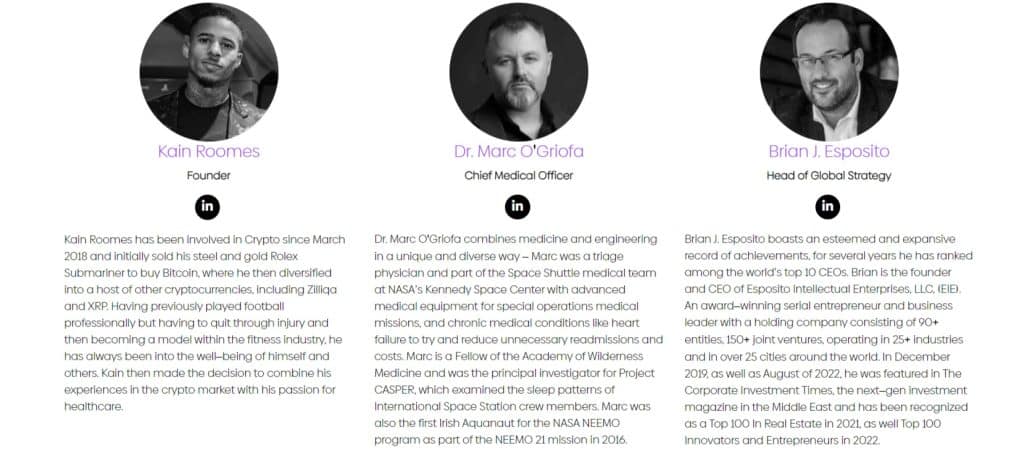 XRP Healthcare Coin team