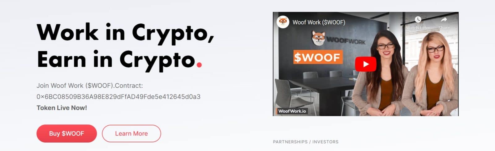 WoofWork.io Coin