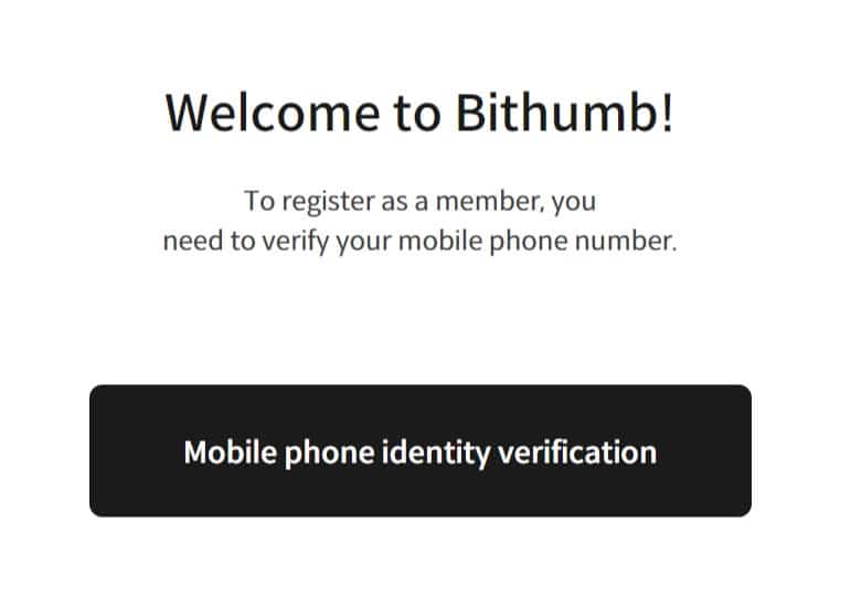 How To Register At Bithumb Exchange ?