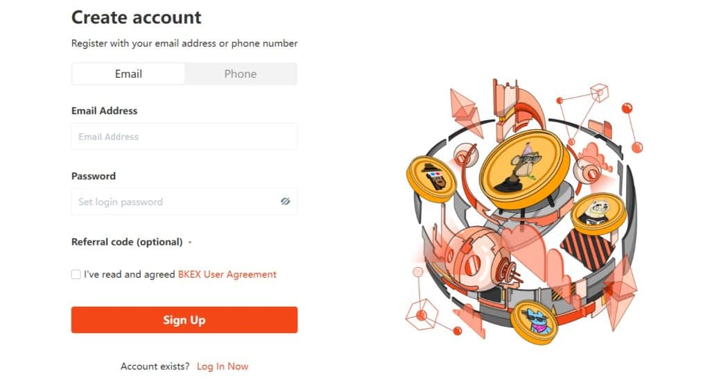 How To Register At BKEX Exchange ?