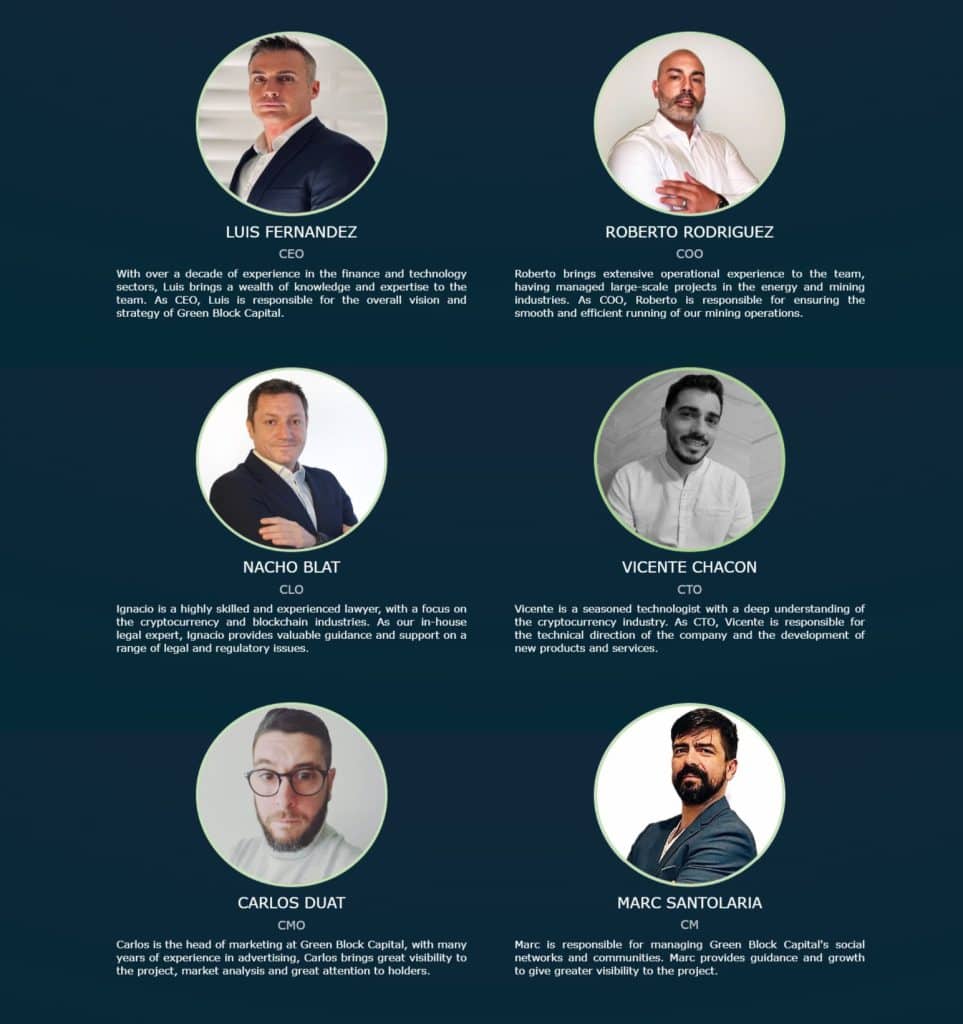 Green Block Token Coin team