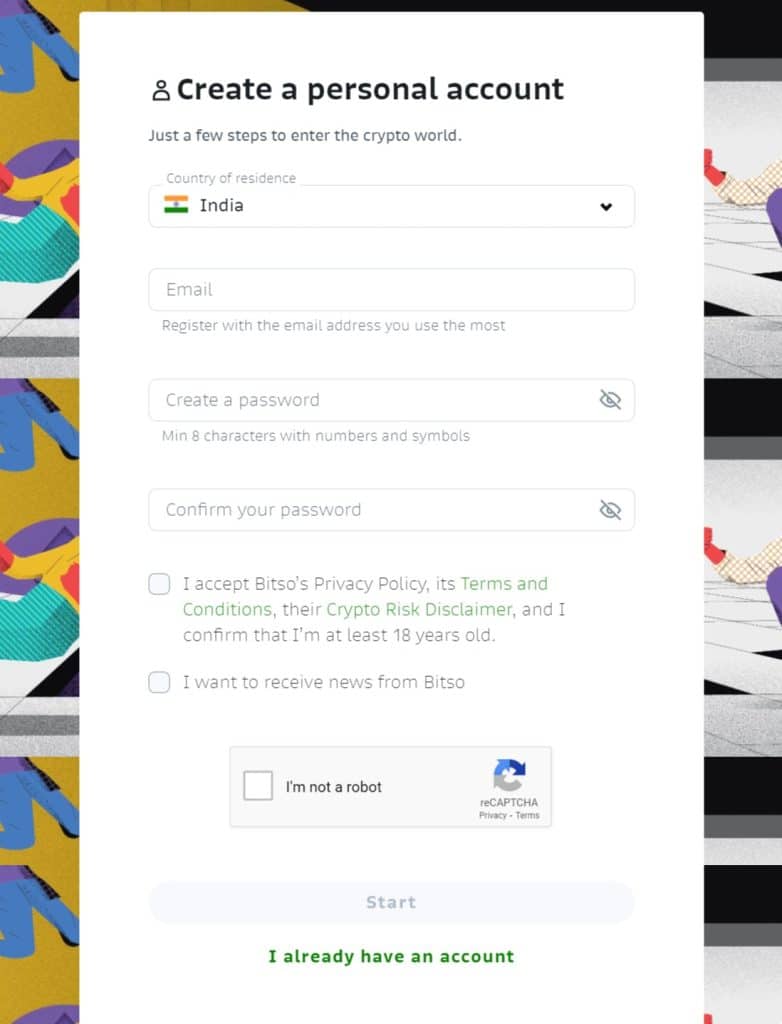 How To Register At Bitso Exchange ?