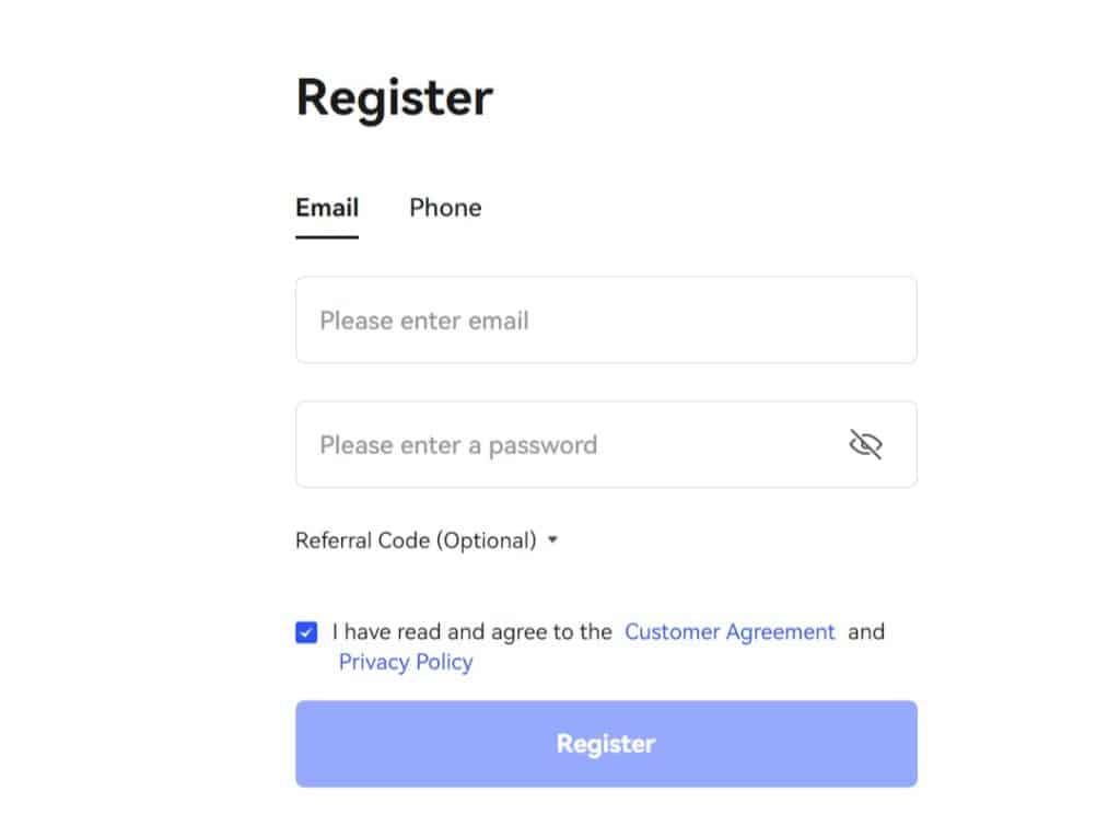 How To Register At BingX Exchange ?