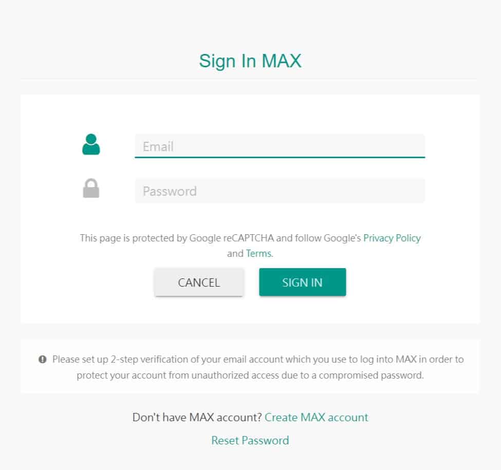 How To Register At MAX Exchange?