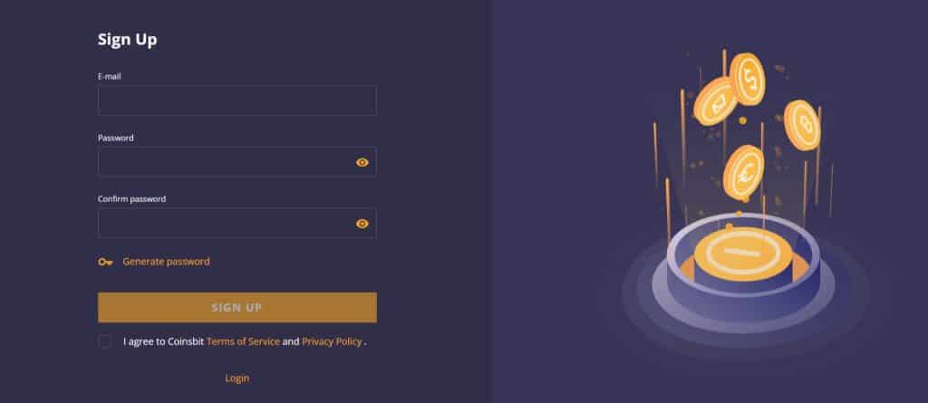 How To Register At Coinsbit Exchange ?