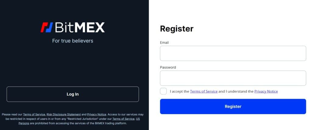 How To Register At BitMEX Exchange ?