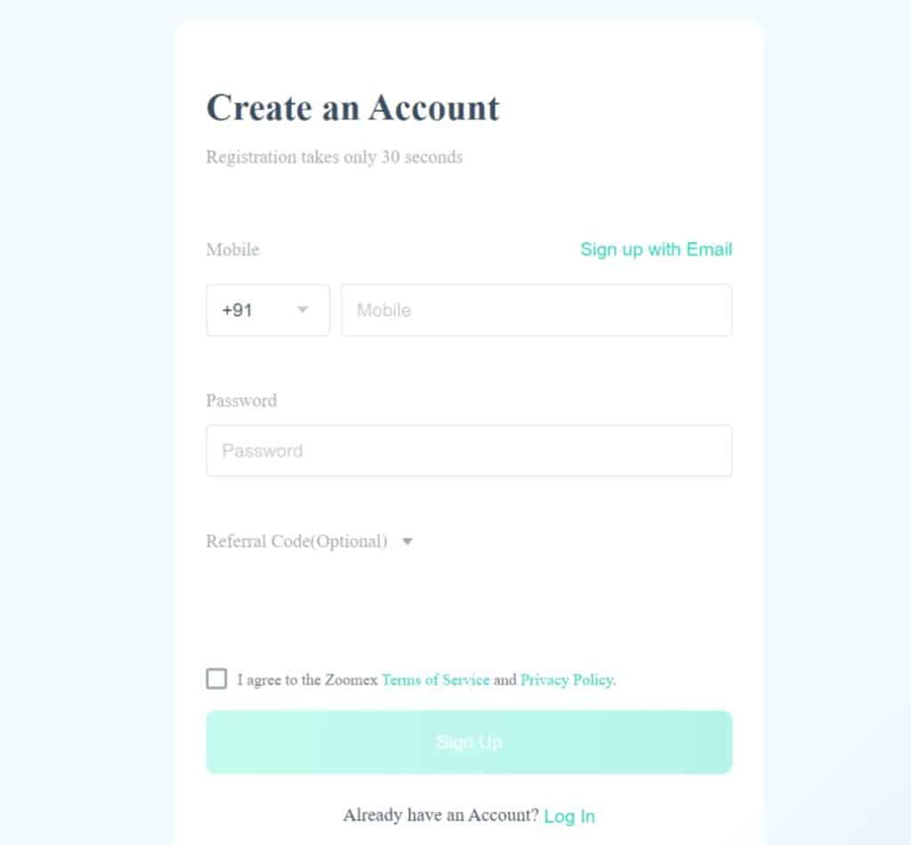 How To Register At ZOOMEX Exchange?