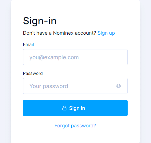 Nominex Cryptocurrency Exchange Review : Pros & Cons