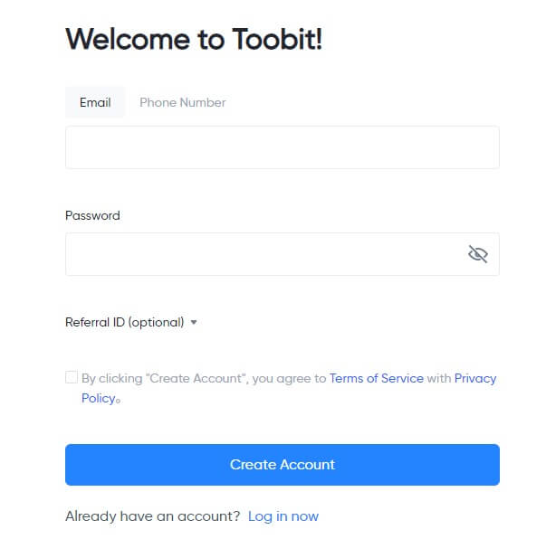 How To Register At Toobit Exchange?