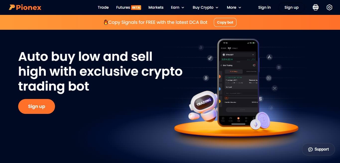 Pionex Crypto Exchange Review 2023 : Pros & Cons