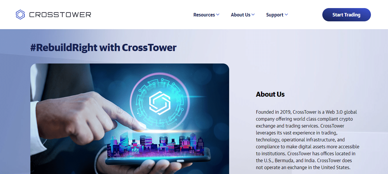 CrossTower Cryptocurrency Exchange Review : Pros & Cons
