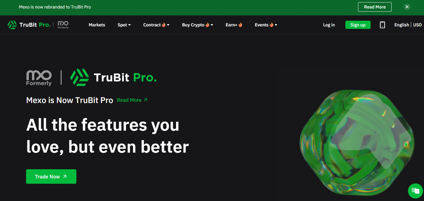 TruBit Pro Cryptocurrency Exchange Review : Pros & Cons