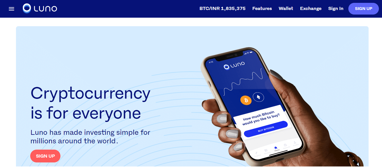 Luno Cryptocurrency Exchange Review : Pros & Cons
