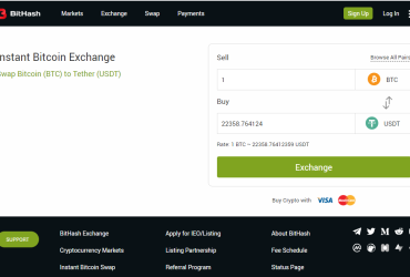 BitHash Cryptocurrency Exchange Review : Pros & Cons