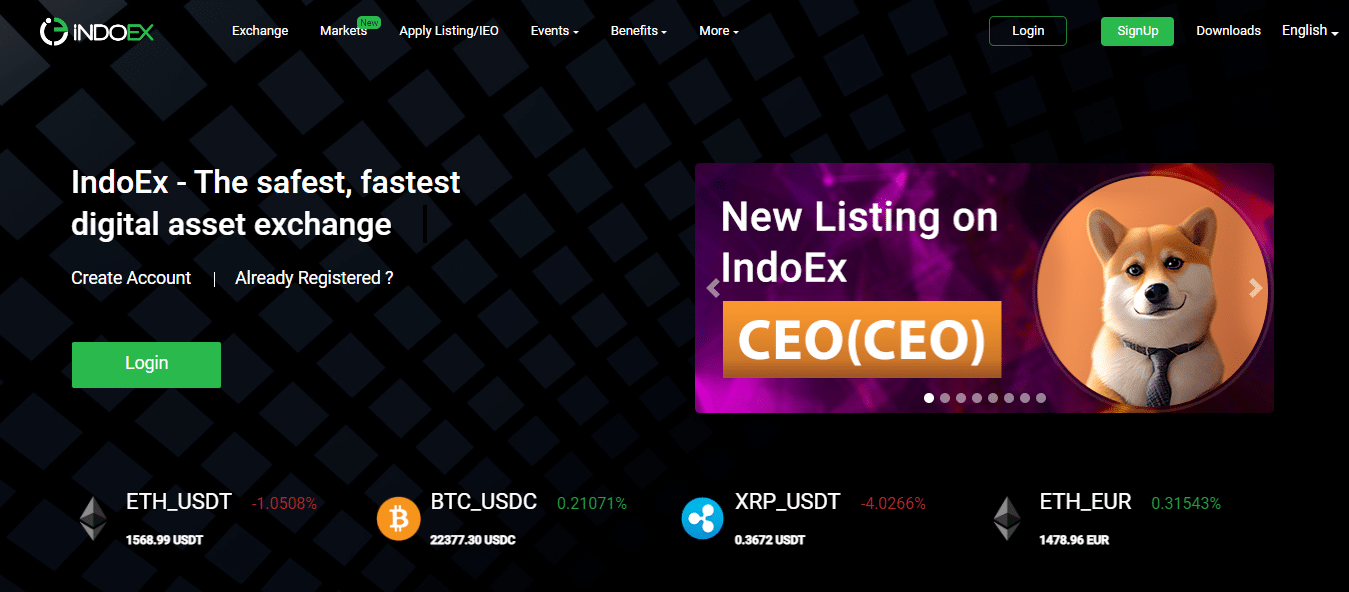 IndoEx Cryptocurrency Exchange Review : Pros & Cons