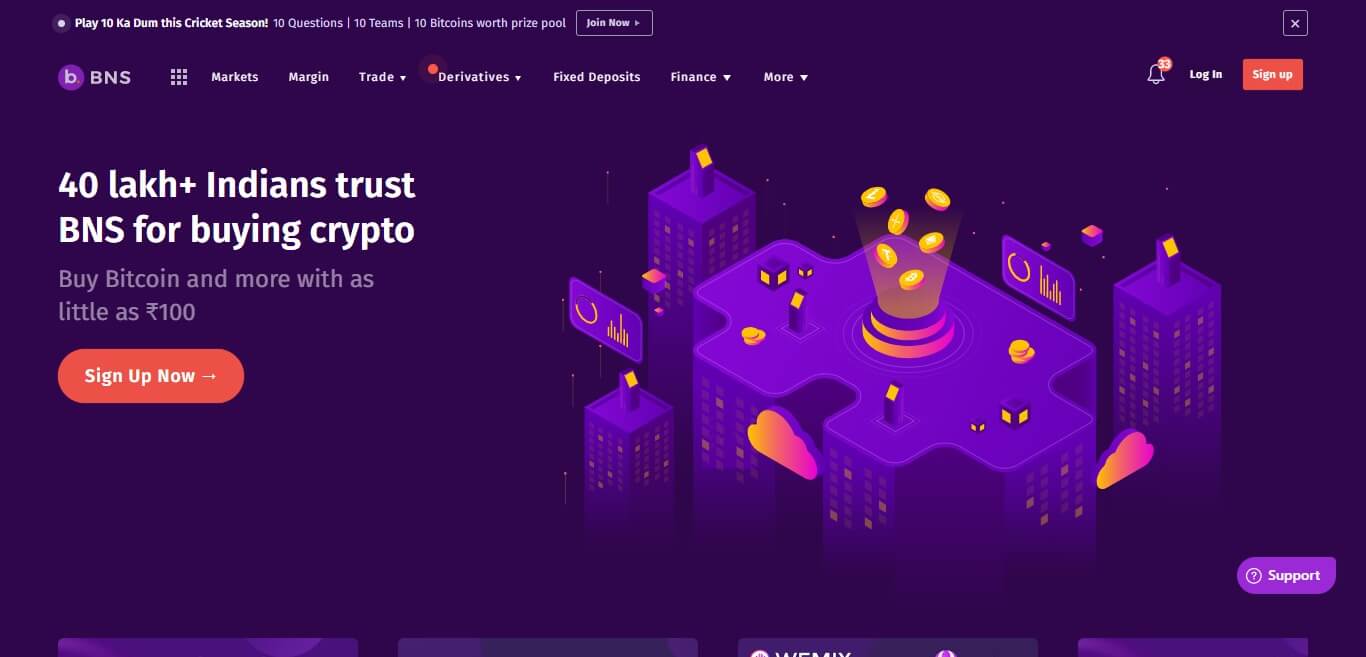 Bitbns Crypto Exchange Review 2023 : Pros & Cons