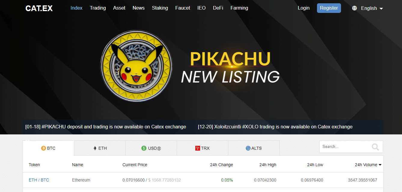 Cat.Ex Cryptocurrency Exchange Review : Pros & Cons