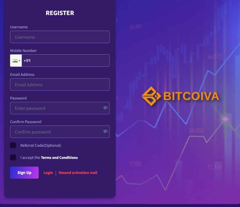 How To Register At Bitcoiva Exchange?