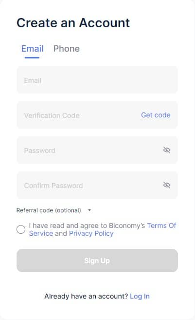How To Register At Biconomy Exchange?