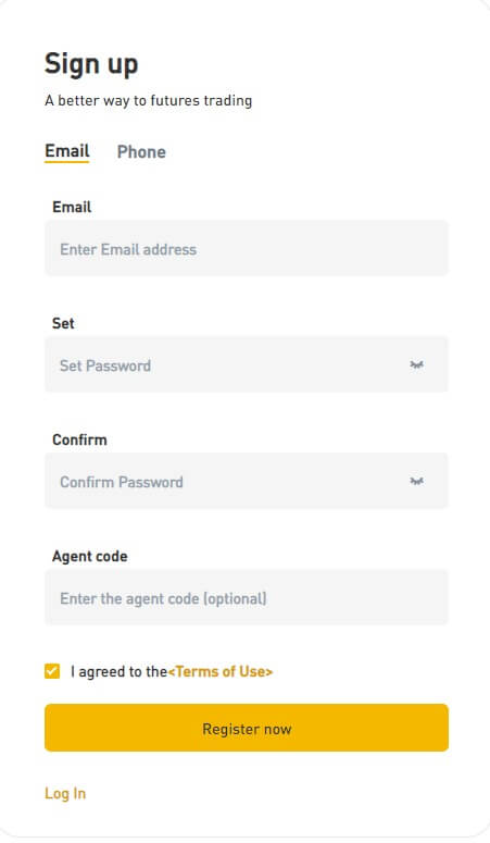 How To Register At Weex Exchange?