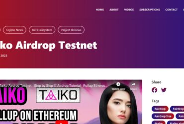 Taiko Airdrop Review 2023: Good Or Bad Airdrop Read Our Review
