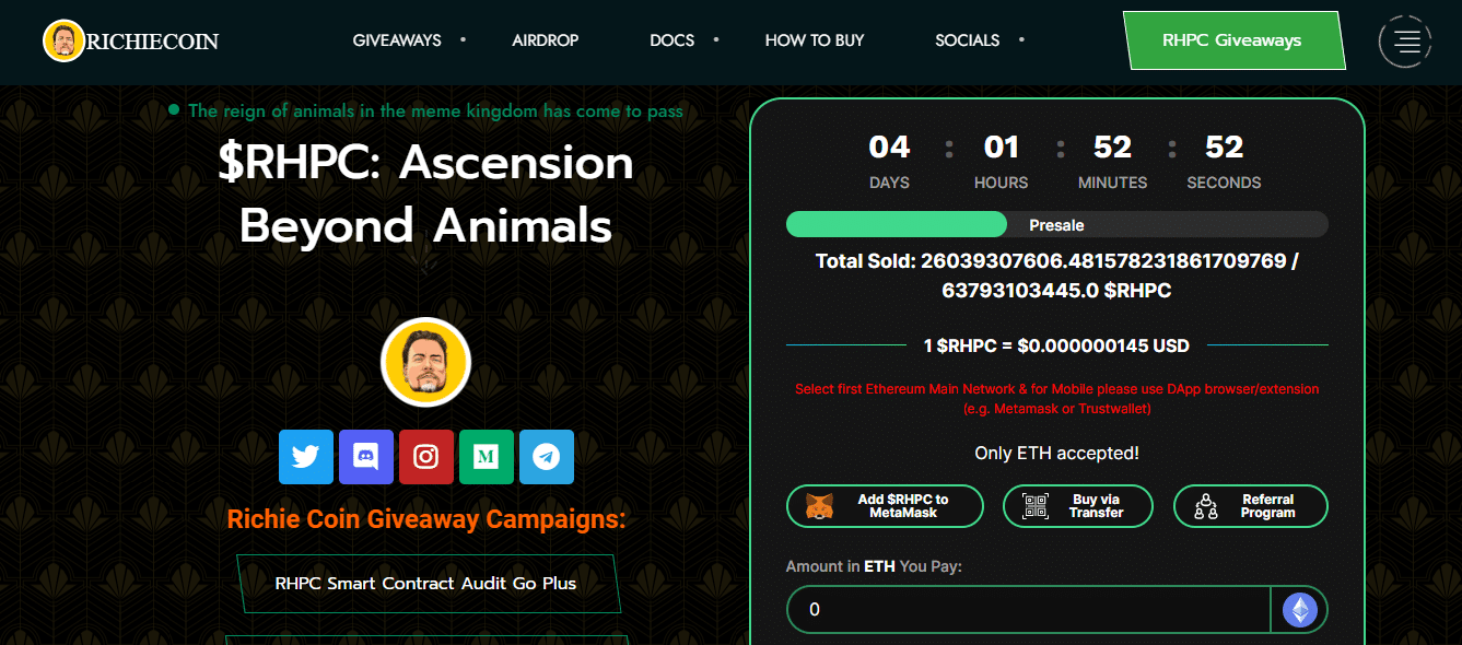 Richie Coin Airdrop Review 2023: Good Or Bad Airdrop Read Our Review