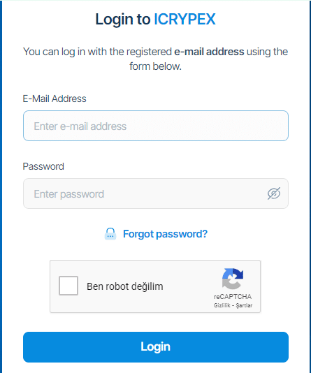 How To Register At ICRYPEX Exchange?