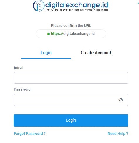 How To Register At Digitalexchange.id Exchange?