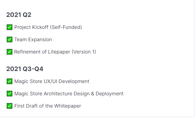 Magic Square Airdrop Roadmap