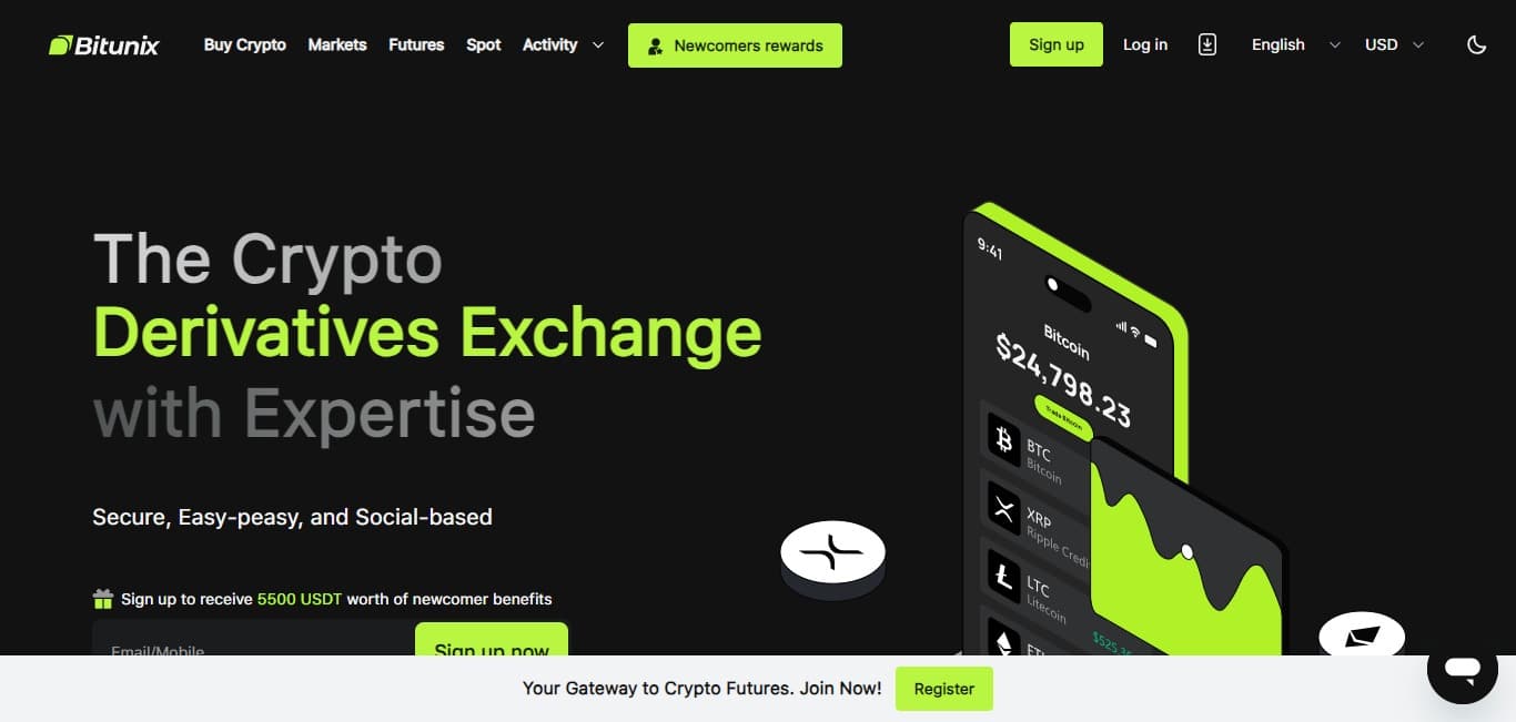 Bitunix Crypto Exchange Review 2023 : Pros & Cons