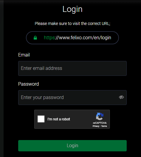 How To Register At Felixo Exchange?