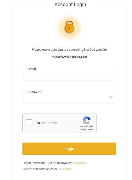 How To Register At NexDAX Exchange?
