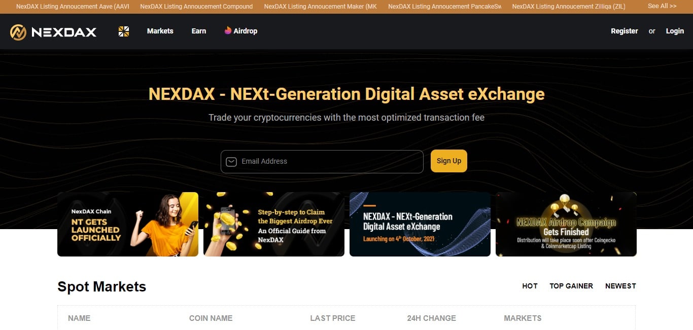 NexDAX Crypto Exchange Review 2023 : Pros & Cons