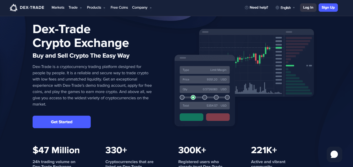 Dex-Trade Crypto Exchange Review 2023 : Pros & Cons