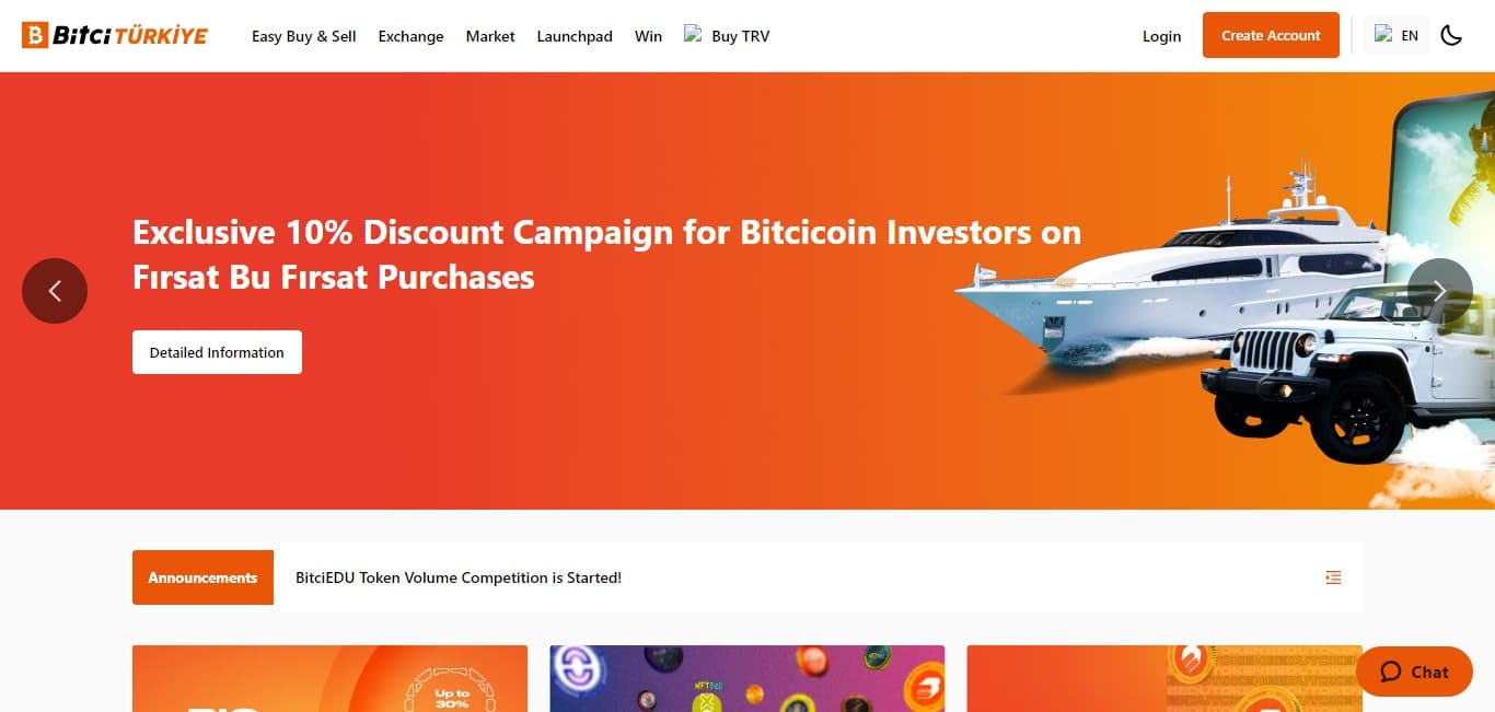 Bitci TR Crypto Exchange Review 2023 : Pros & Cons