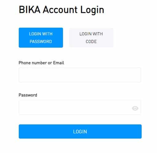 How To Register At BIKA Exchange?